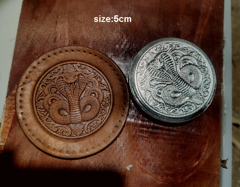Snake Maidush Pattern Hand-wor - đánh giá và giá Leatherwork Flowers