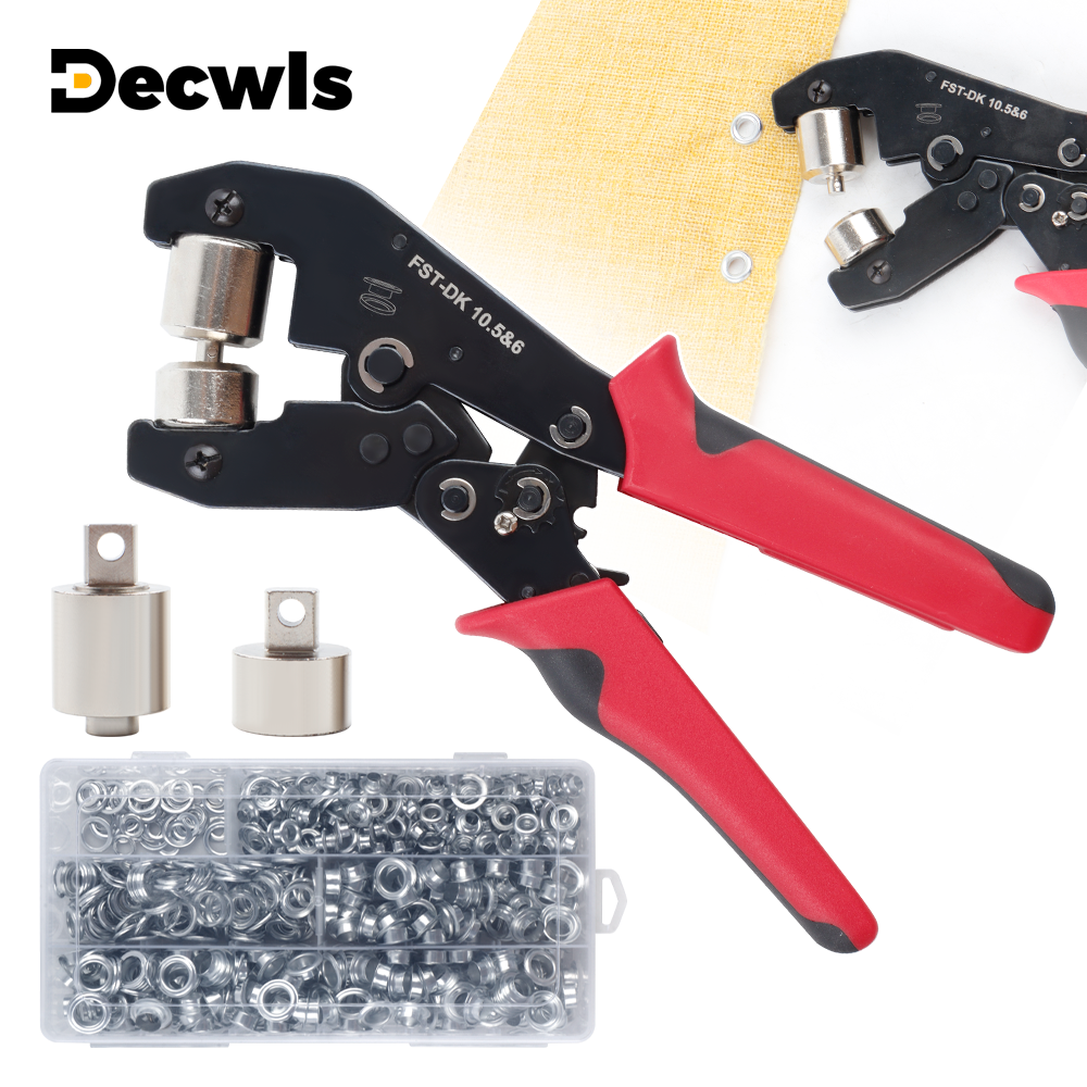 DIY Grommet Tool Kit 6/10mm Ha - đánh giá và giá Leatherwork Eyelets
