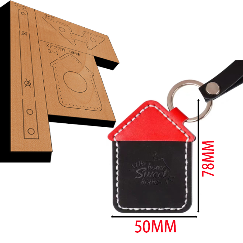 New Japan Steel Blade Wooden D - đánh giá và giá Leathercraft Japan