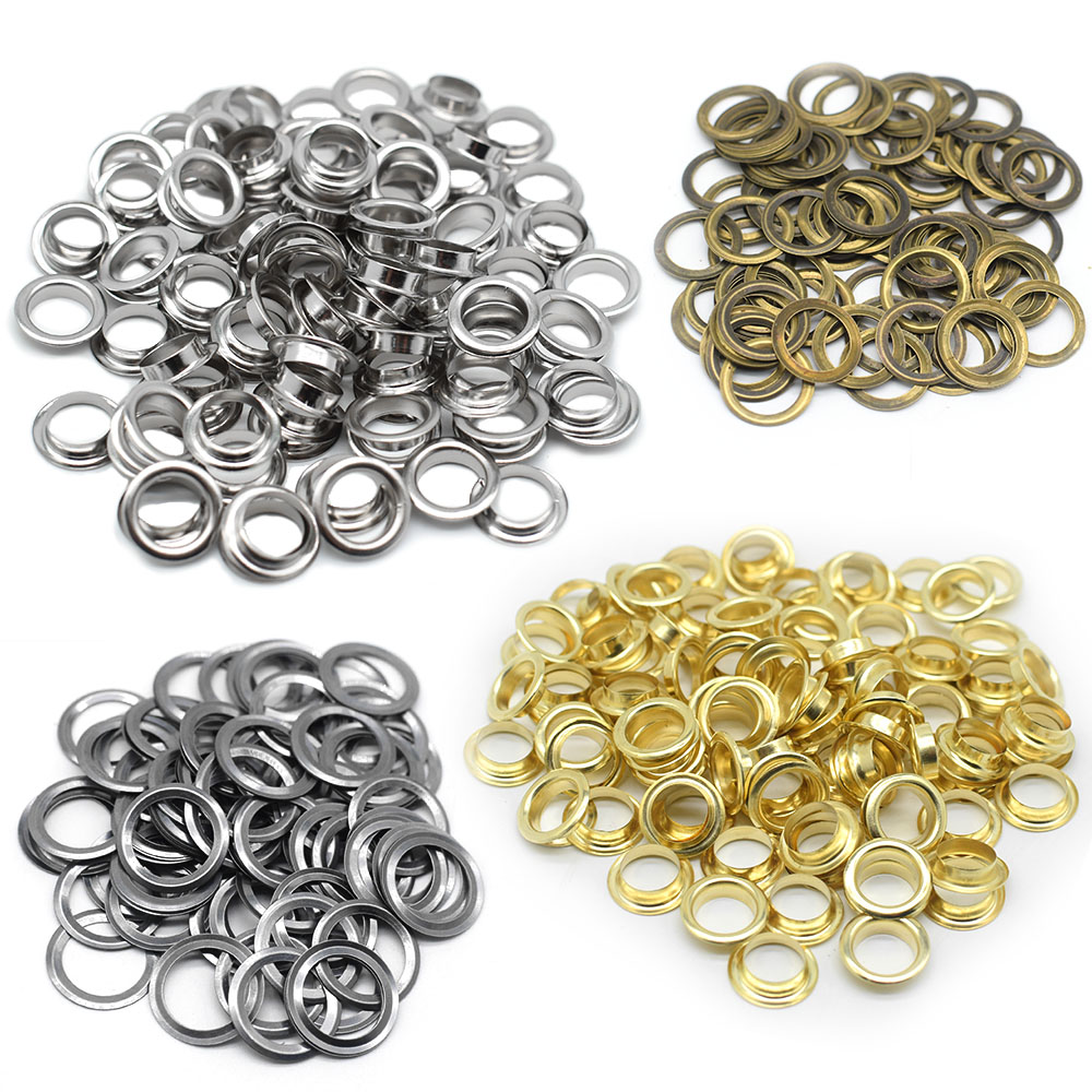 100 Sets Metal Eyelets Grommet - đánh giá và giá Leatherwork Eyelets