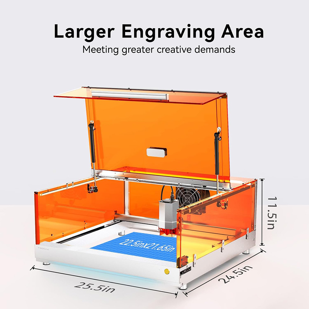 TOOCAA L2 10W AI Desktop Laser - đánh giá và giá Leatherwork Classes
