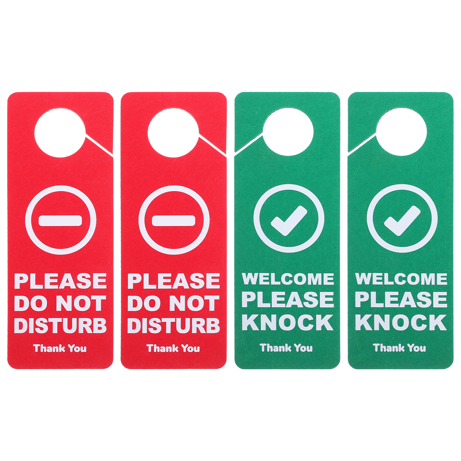 4Pcs Felt Door Hanger Sign Do  - đánh giá và giá Leatherwork Classes