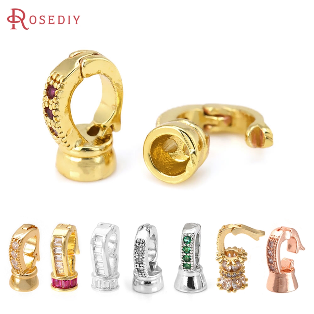 18K Gold Color Brass Zircon Co - đánh giá và giá Leatherwork Diy