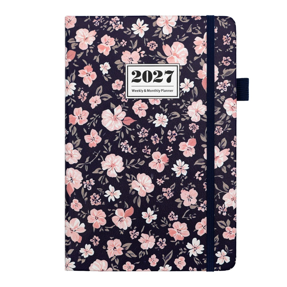 English 2027 Schedule Planner  - đánh giá và giá Leatherwork Flowers