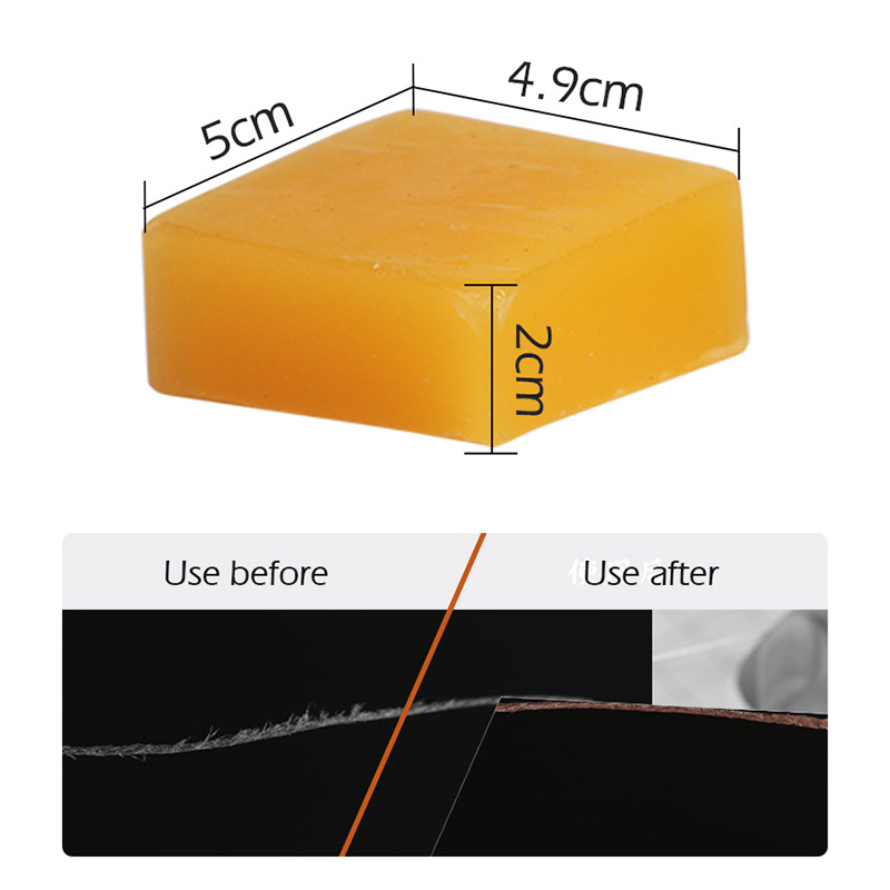 WUTA 1PC 100% Natural Beeswax  - đánh giá và giá Leatherwork Thread